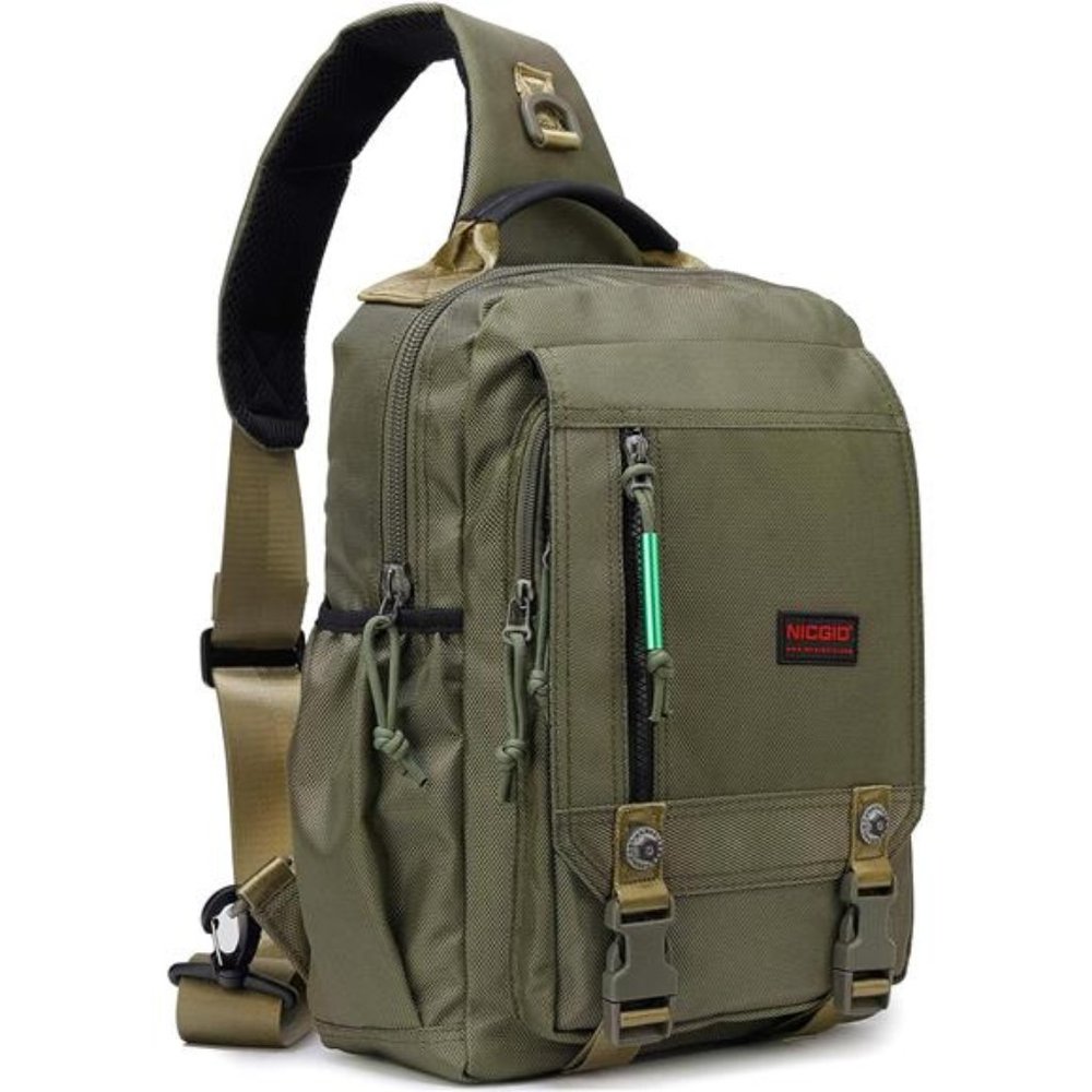 Sling Bags Chest Shoulder Backpacks 13.3'' 14.1'' Laptop Crossbody Messenger Bag